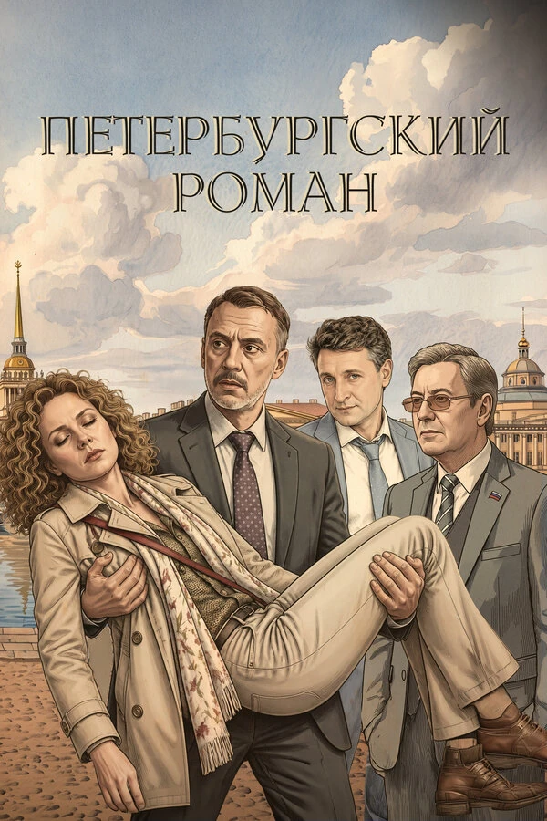 Постер Петербургский роман (2018)